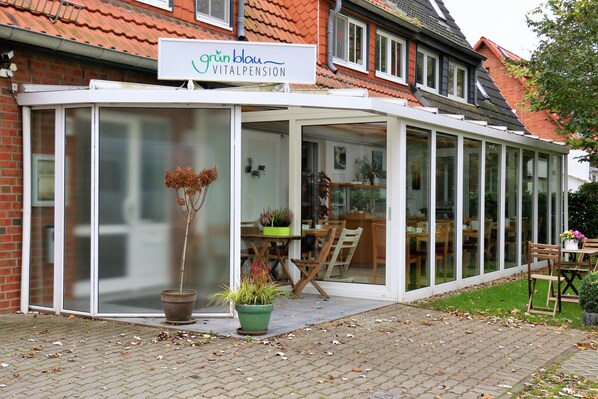 Property entrance - grünblau Vitalpension (Rostock)