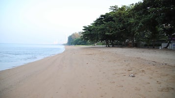 On the beach