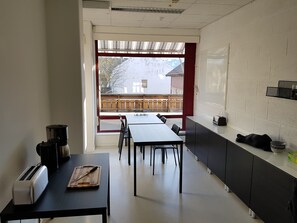 Café da manhã continental grátis todos os dias