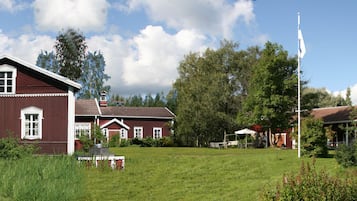 Majoituspaikan julkisivu