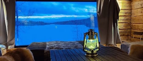 Panoramic Cabin | Hypo-allergenic bedding, individually decorated, individually furnished