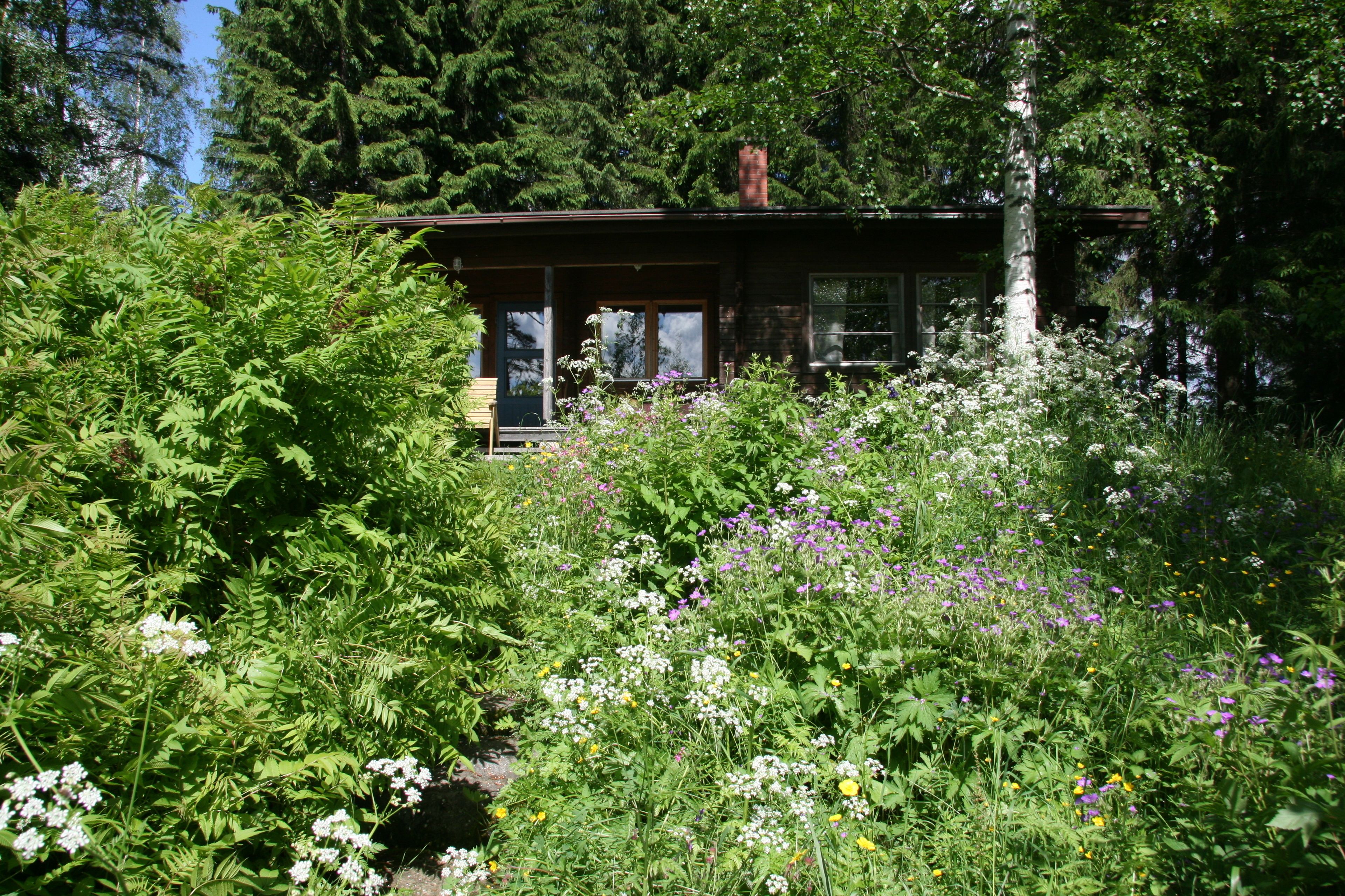 Economy-mökki, sauna, järven rannalla | Oleskelualue