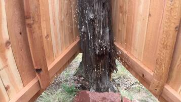 Enceinte de lâhĂ©bergement