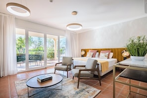Deluxe Double Room | 1 bilik tidur, cadar kapas Mesir, peralatan tempat tidur premium