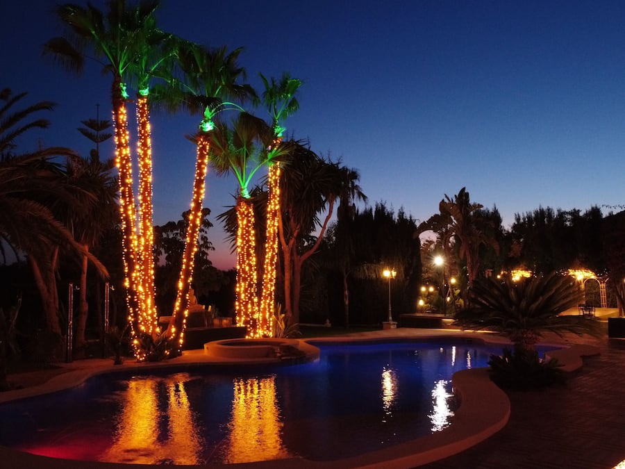 Outdoor pool, open 9:00 AM to 10:00 PM, pool loungers