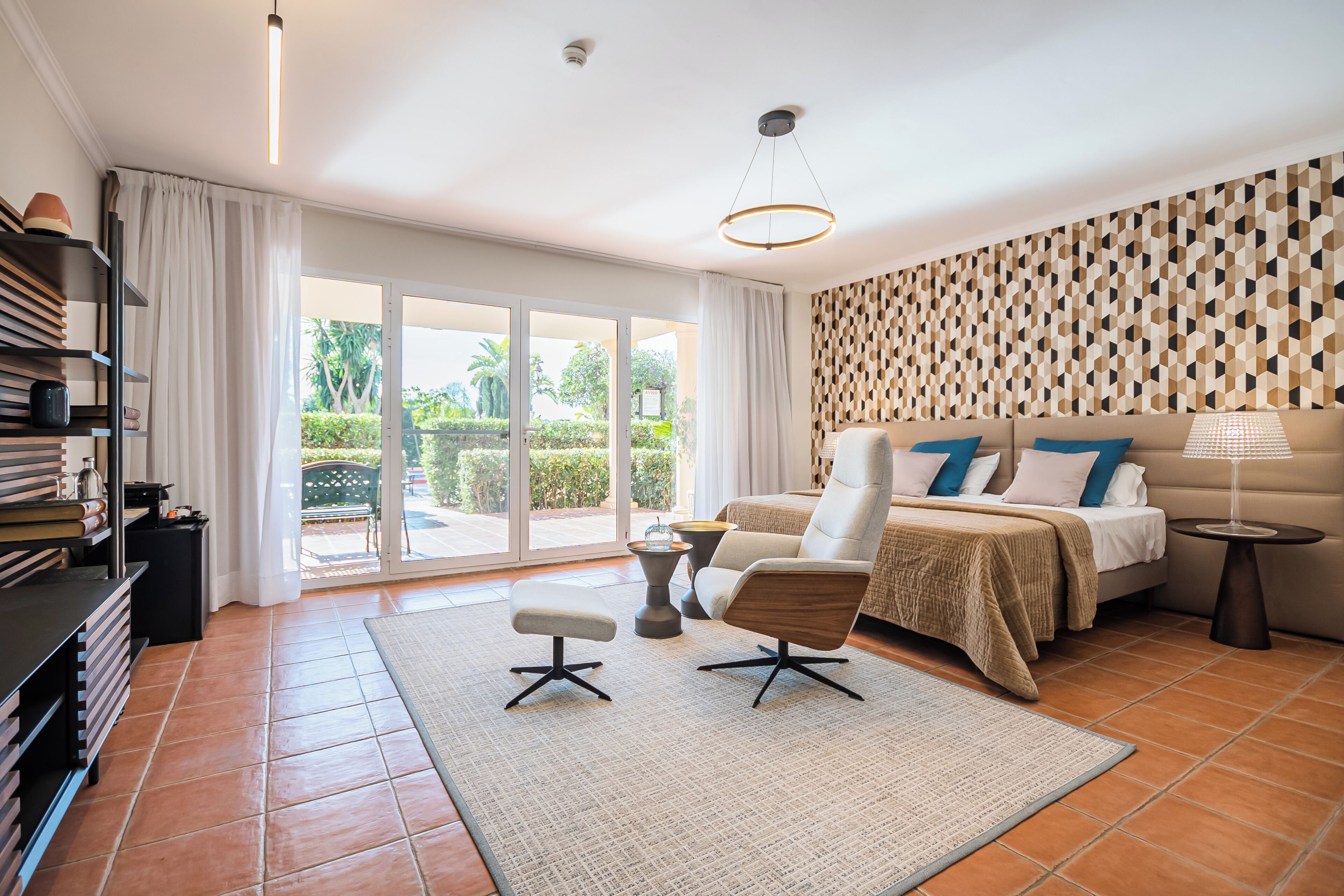 Habitación Deluxe doble | Vistas al jardín