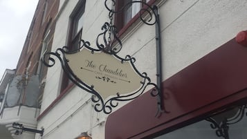 Voorkant van accommodatie