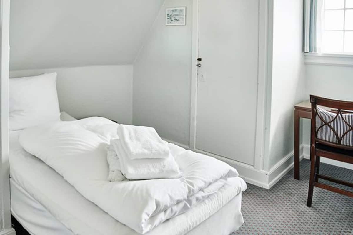 Basic-Einzelzimmer, Gemeinschaftsbad, Annex (200 Meter vom Hotel entfernt) | Schreibtisch, Bügeleisen/Bügelbrett, kostenloses WLAN, Bettwäsche