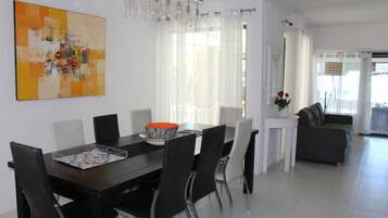 Deluxe Villa, 4 Bedrooms | Living area | LCD TV