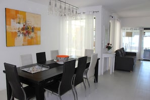 Deluxe Villa, 4 Bedrooms | Living area | LCD TV - Ocean Luxury Beach Villa (Grand-Baie)