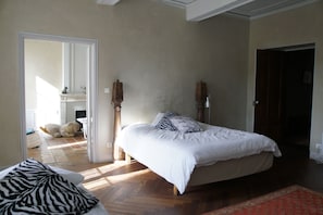 Individually decorated, individually furnished, iron/ironing board