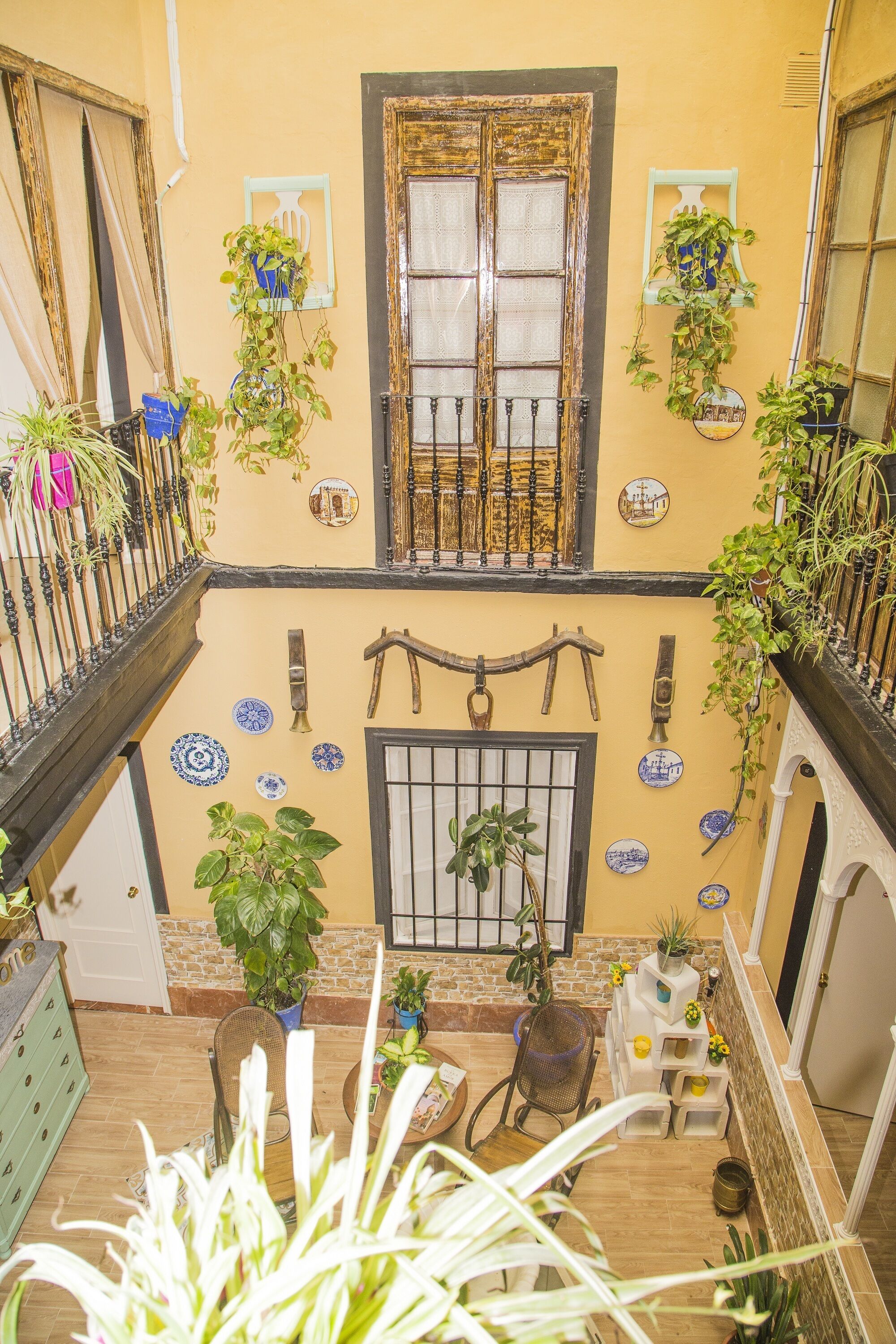 Standaard Twin kamer, privébadkamer, in toren | Kameruitzicht