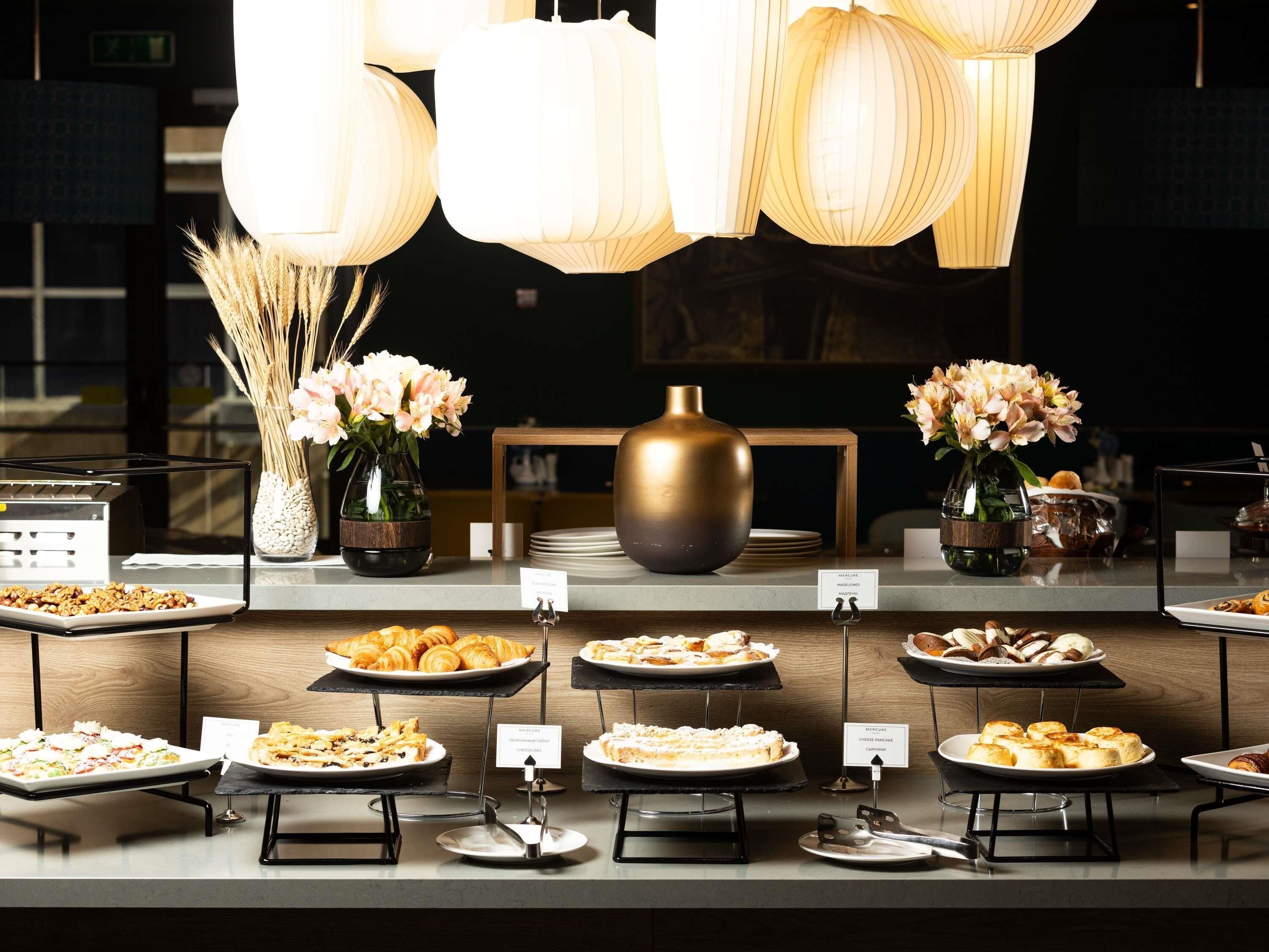 Buffet breakfast on weekdays (KZT 10000 per person)