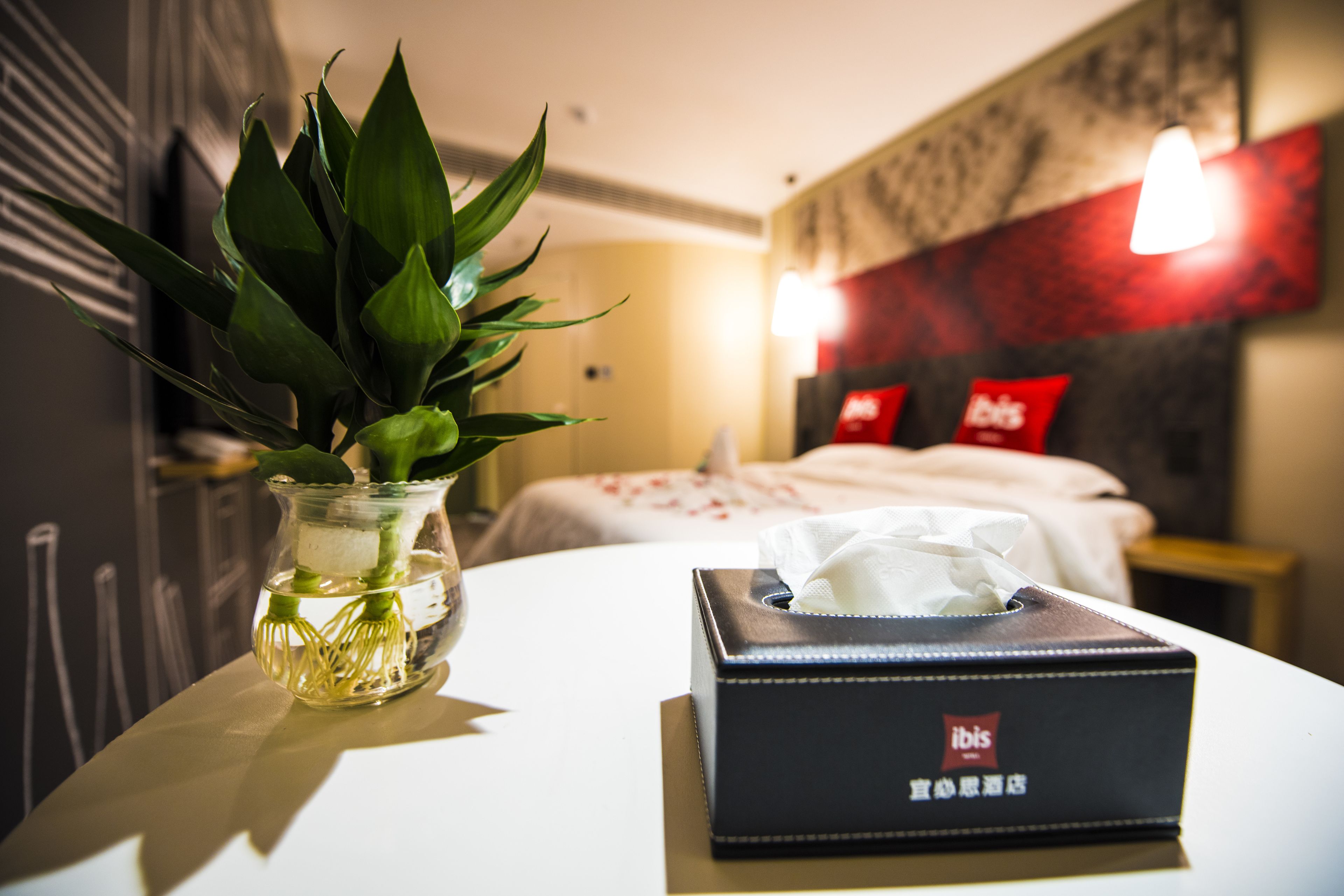 superior double room | desk, laptop workspace, blackout curtains, soundproofing