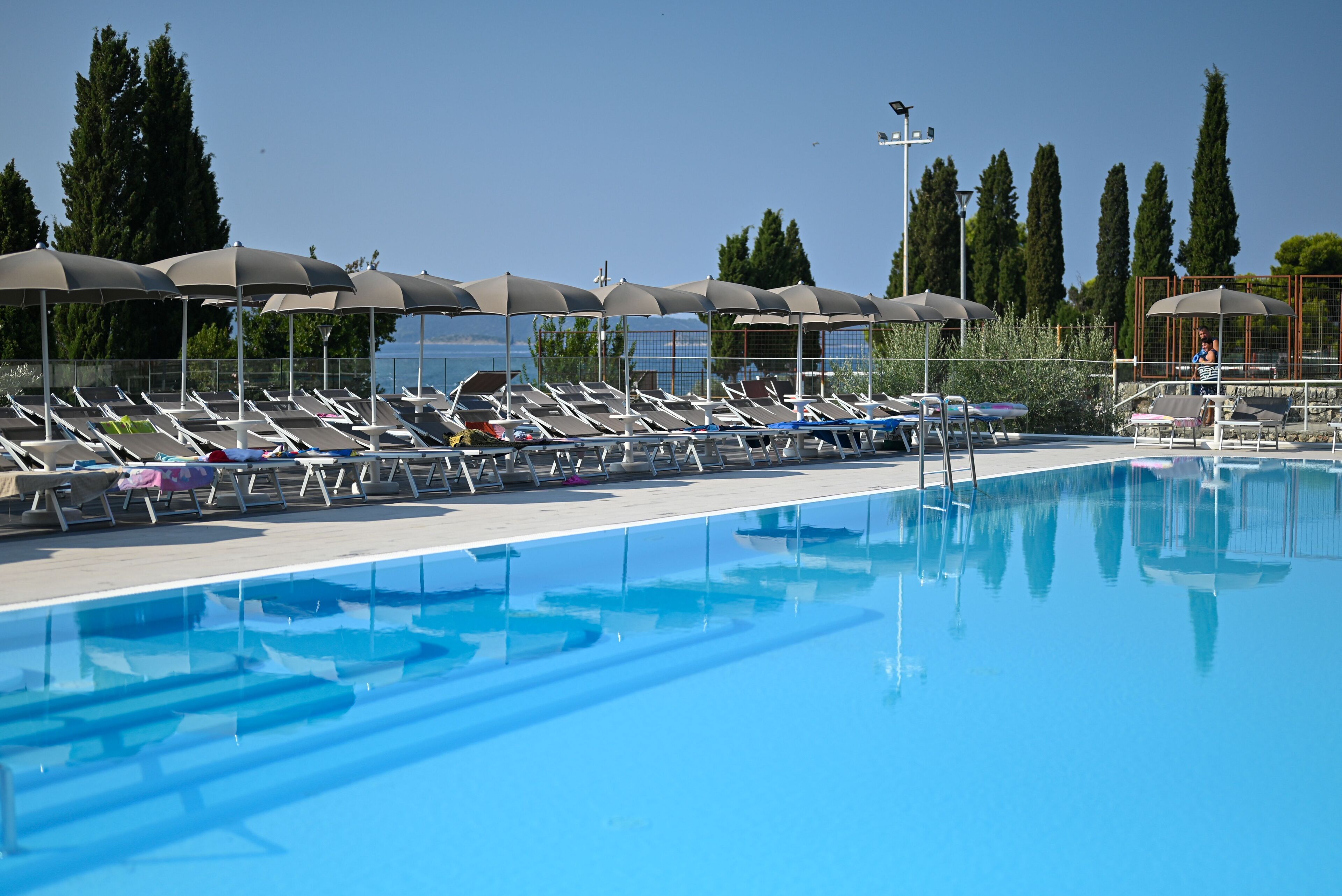 Seasonal outdoor pool