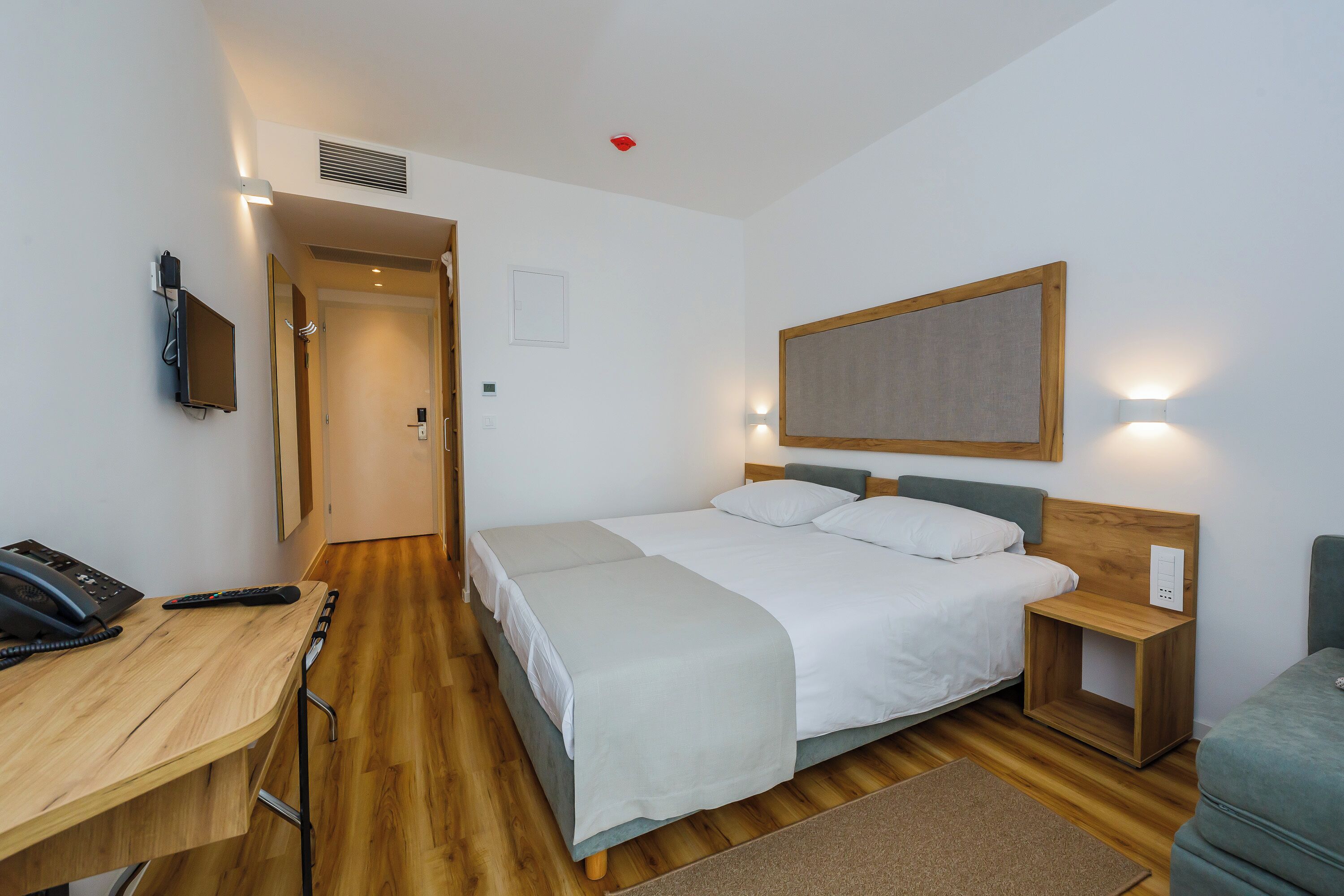 Chambre supérieure, balcon, vue sur le parc | Vue de la chambre