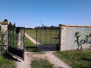 Entrée de l’hébergement