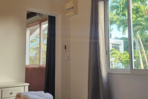 Comfort Bungalow, 1 Double Bed, Terrace, Garden Area | 1 bedroom, premium bedding, in-room safe, individually decorated