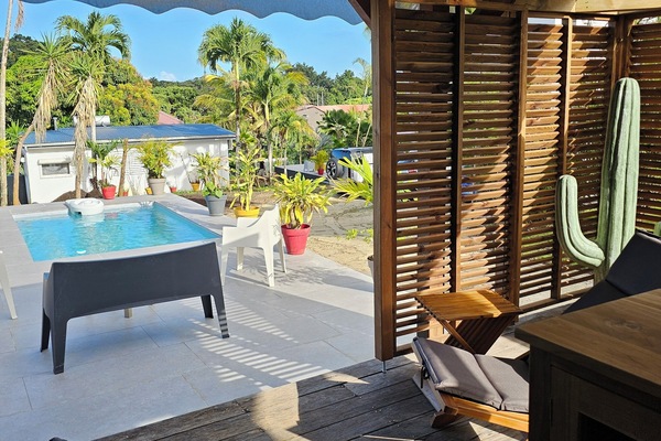 Bungalow Elite, 1 Tempat Tidur Queen, area taman | Teras/patio