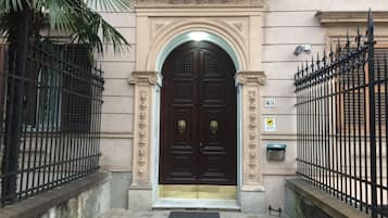 EntrĂ©e de lâhĂ©bergement