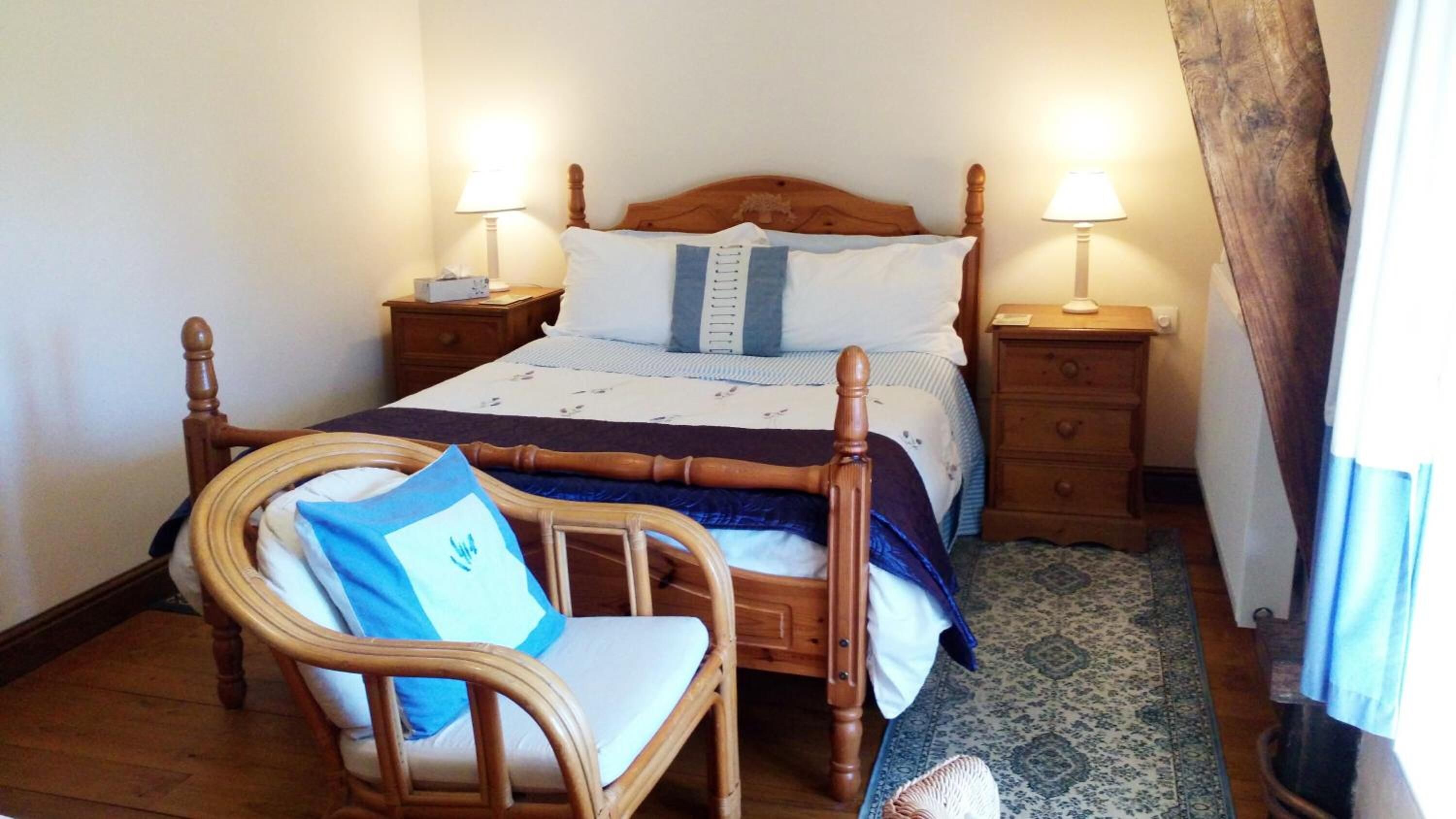 2 slaapkamers, een strijkplank/strijkijzer, wifi, beddengoed