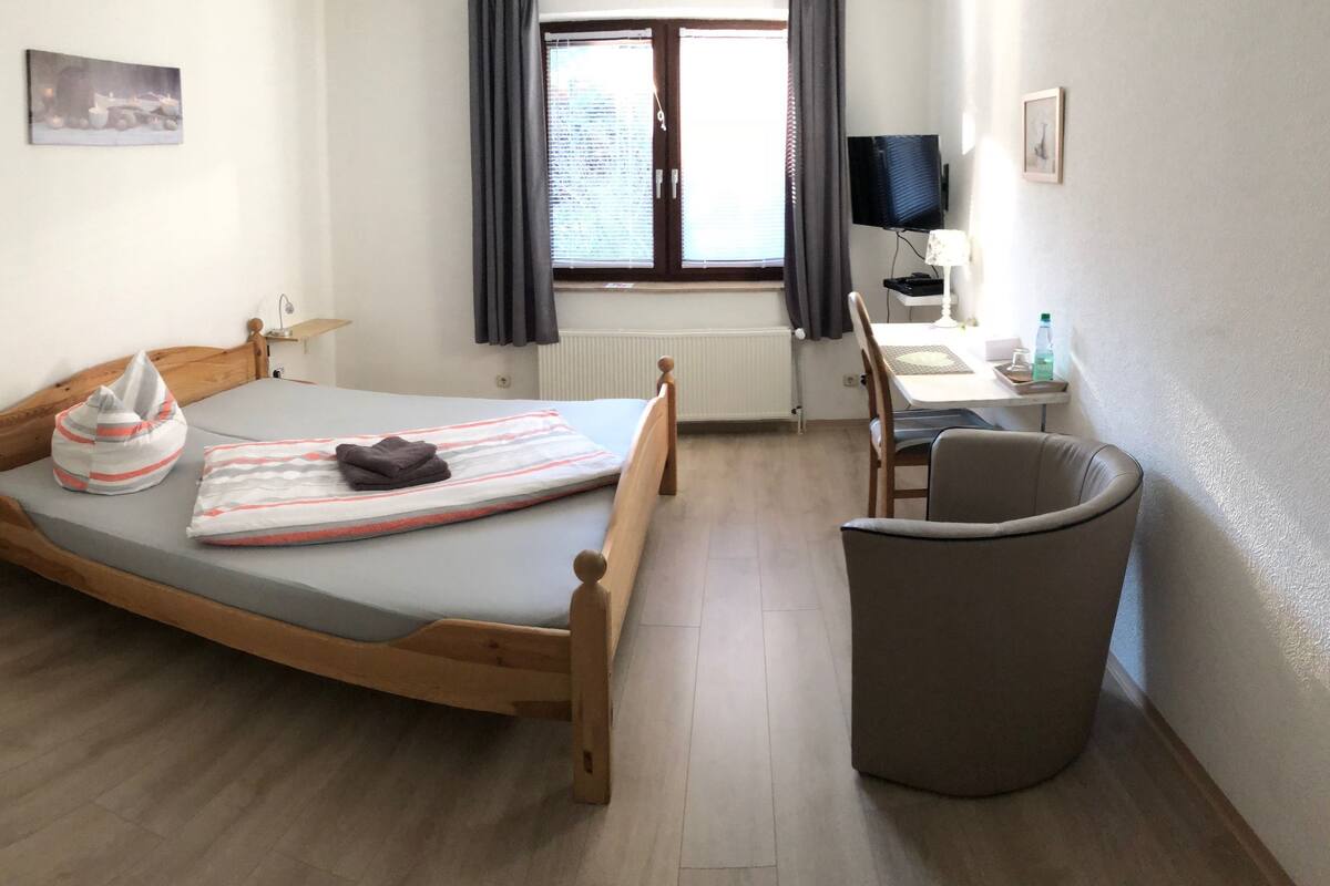 Standard Double Room | 1 bedroom, desk, iron/ironing board, cribs/infant beds