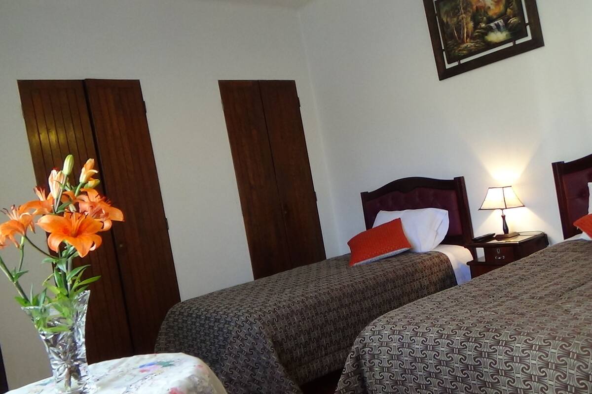 1 habitación, escritorio, camas plegables/adicionales y wifi gratis