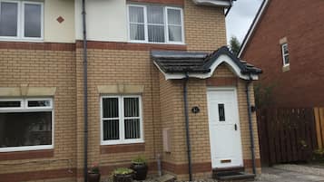 Fassade der Unterkunft