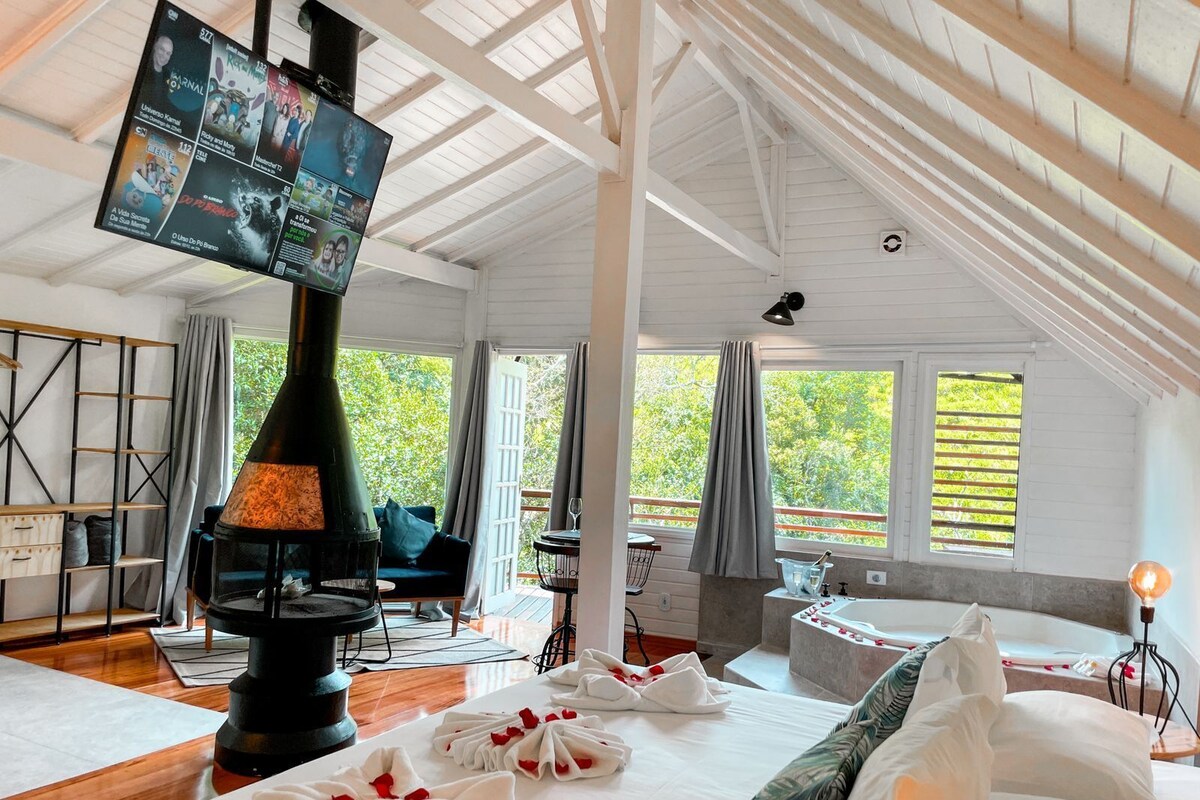 Luxury Chalet | Premium bedding, minibar, desk, blackout curtains