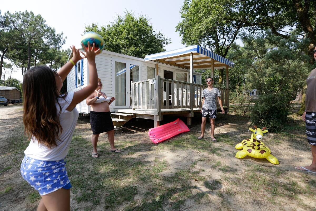 Casa mobile, 2 camere da letto (Le Jacinthe) | Vista dalla camera