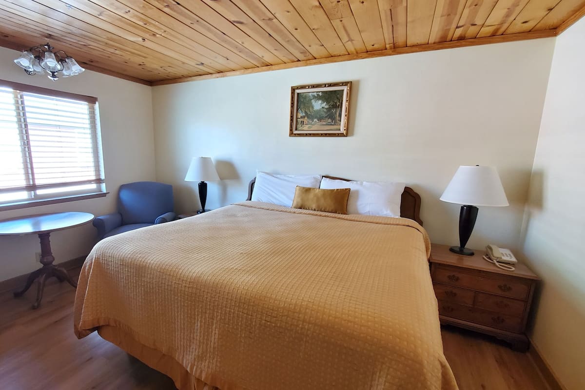 Suite, 1 King-Bett, Terrasse | Hochwertige Bettwaren, Bügeleisen/Bügelbrett, kostenloses WLAN