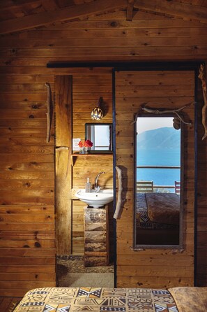 Panoramic Bungalow, Sea View | Free WiFi, bed sheets - Deep Ocean Camping - Adults Only (Fethiye)