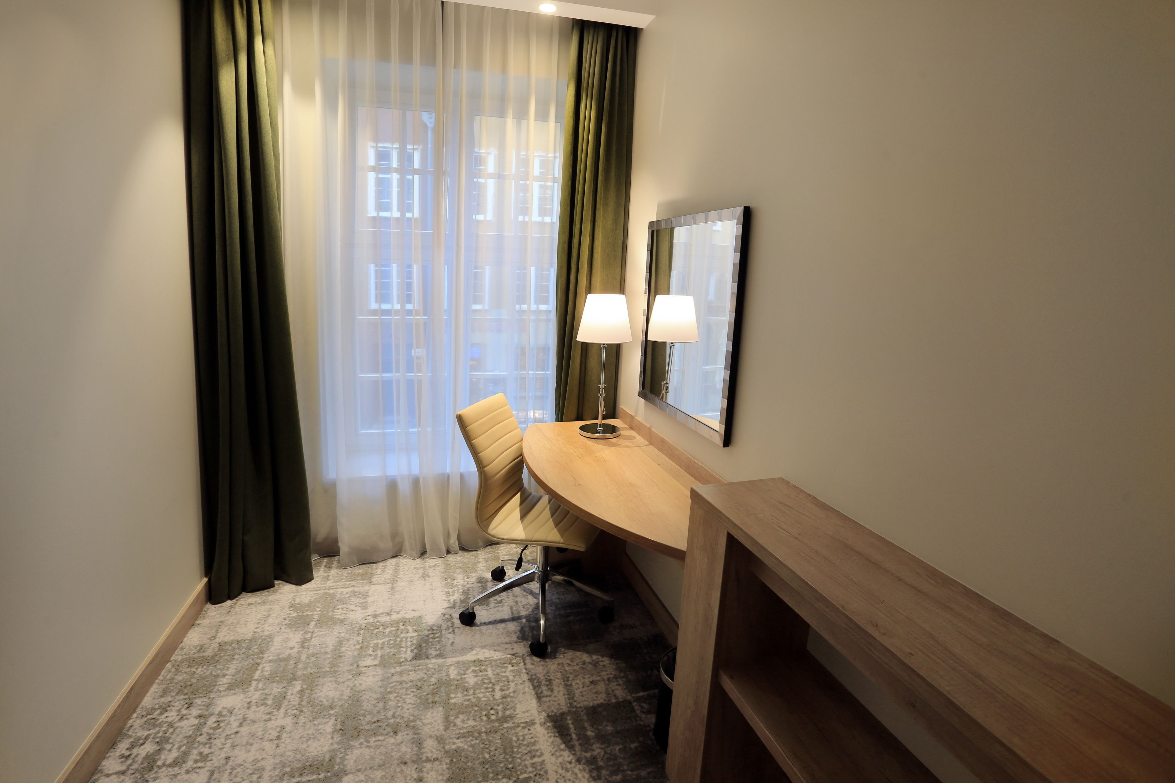 family room, 1 queen bed | premium bedding, in-room safe, blackout curtains, soundproofing