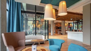 Sitteområde i lobbyen