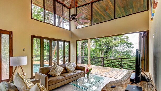 Living room - Casa Vista Verde (Bahía Ballena)