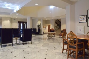 Sitteområde i lobbyen