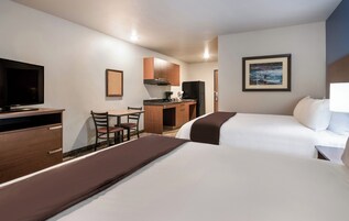 Room, 2 Queen Beds, Accessible | Premium bedding, pillowtop beds, blackout drapes, iron/ironing board