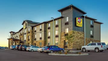 Fachada de la propiedad