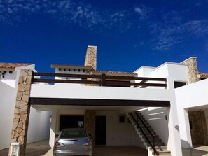 Fassade der Unterkunft