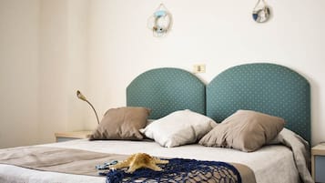 Double or Twin Room, Balcony | In-room safe, desk, bed sheets