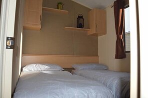 Mobile Luxury-Unterkunft, Mehrere Betten, Gartenblick | 1 Schlafzimmer