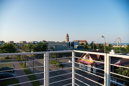 Vista desde la propiedad. Dom Kuracyjny Hotel Messa