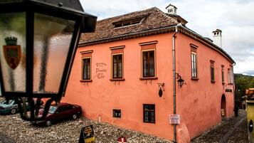Fassade der Unterkunft