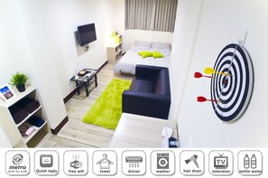 Appartement Standard, 1 chambre, non-fumeur | Bureau, accès au Wi-Fi (inclus)