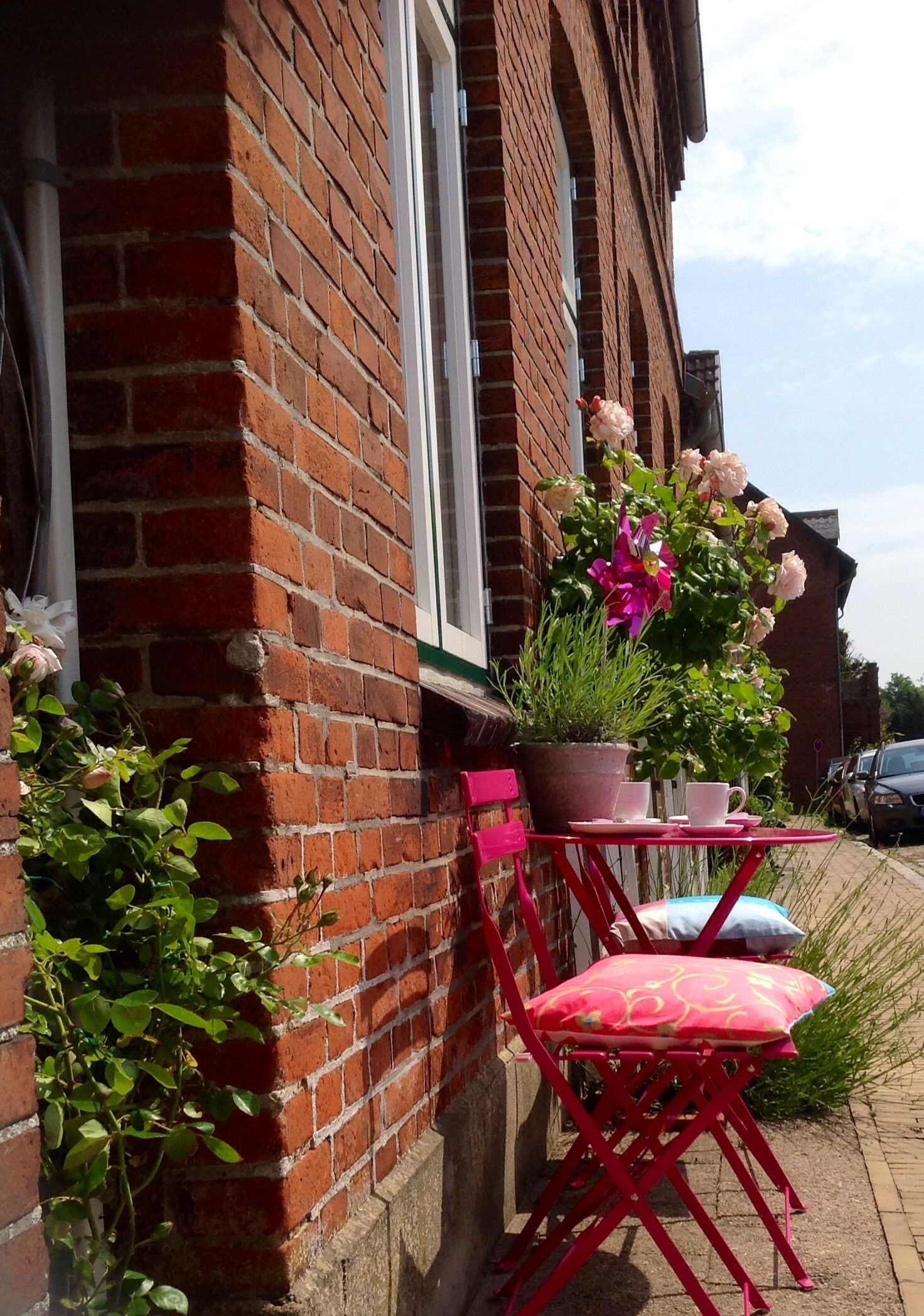 Voorkant van accommodatie