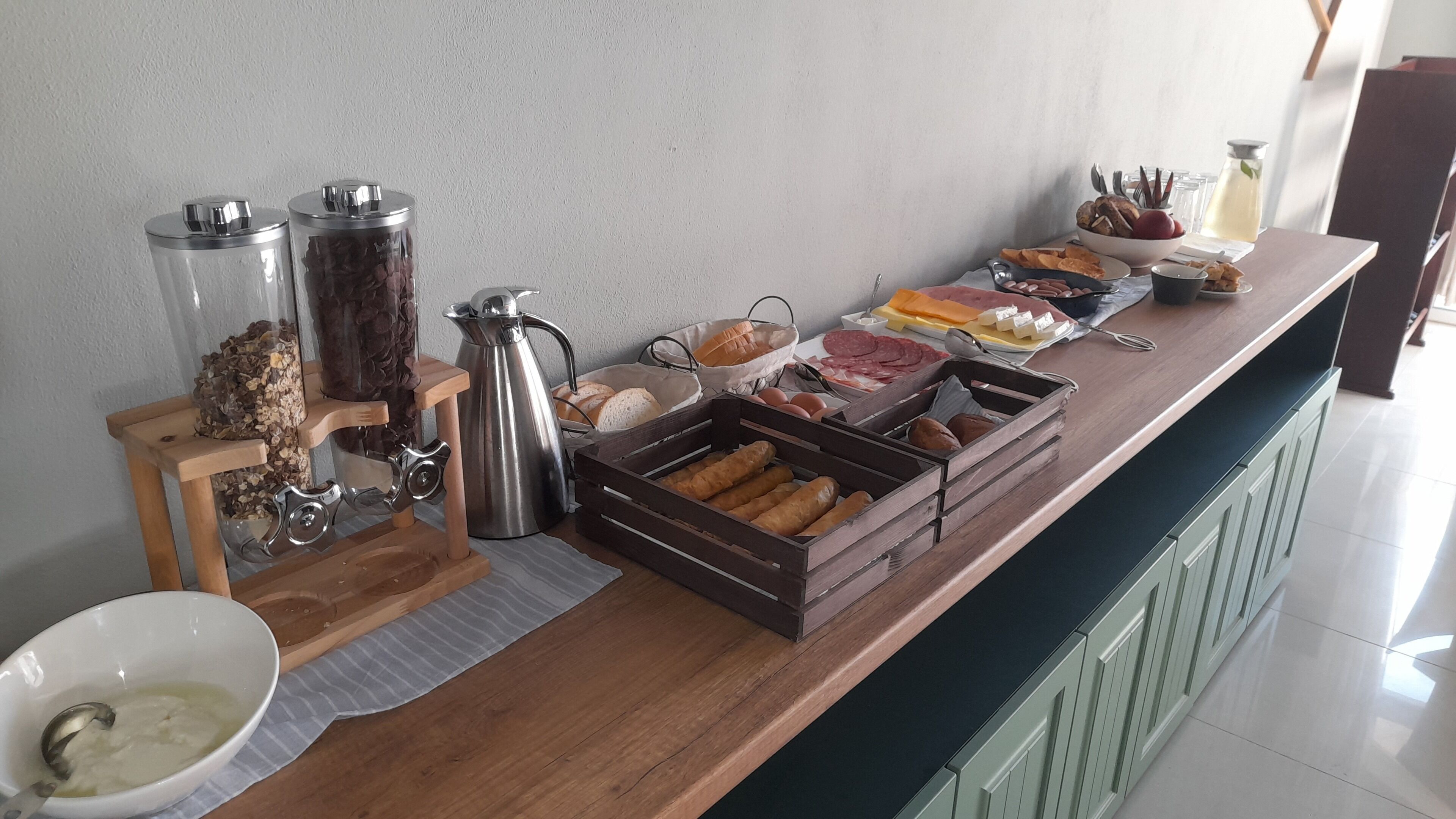 Petit déjeuner continental compris tous les jours