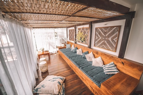 Recepción. Pousada da Prainha