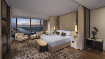 Deluxe Room, 1 King Bed | 1 bedroom, premium bedding, down comforters, minibar