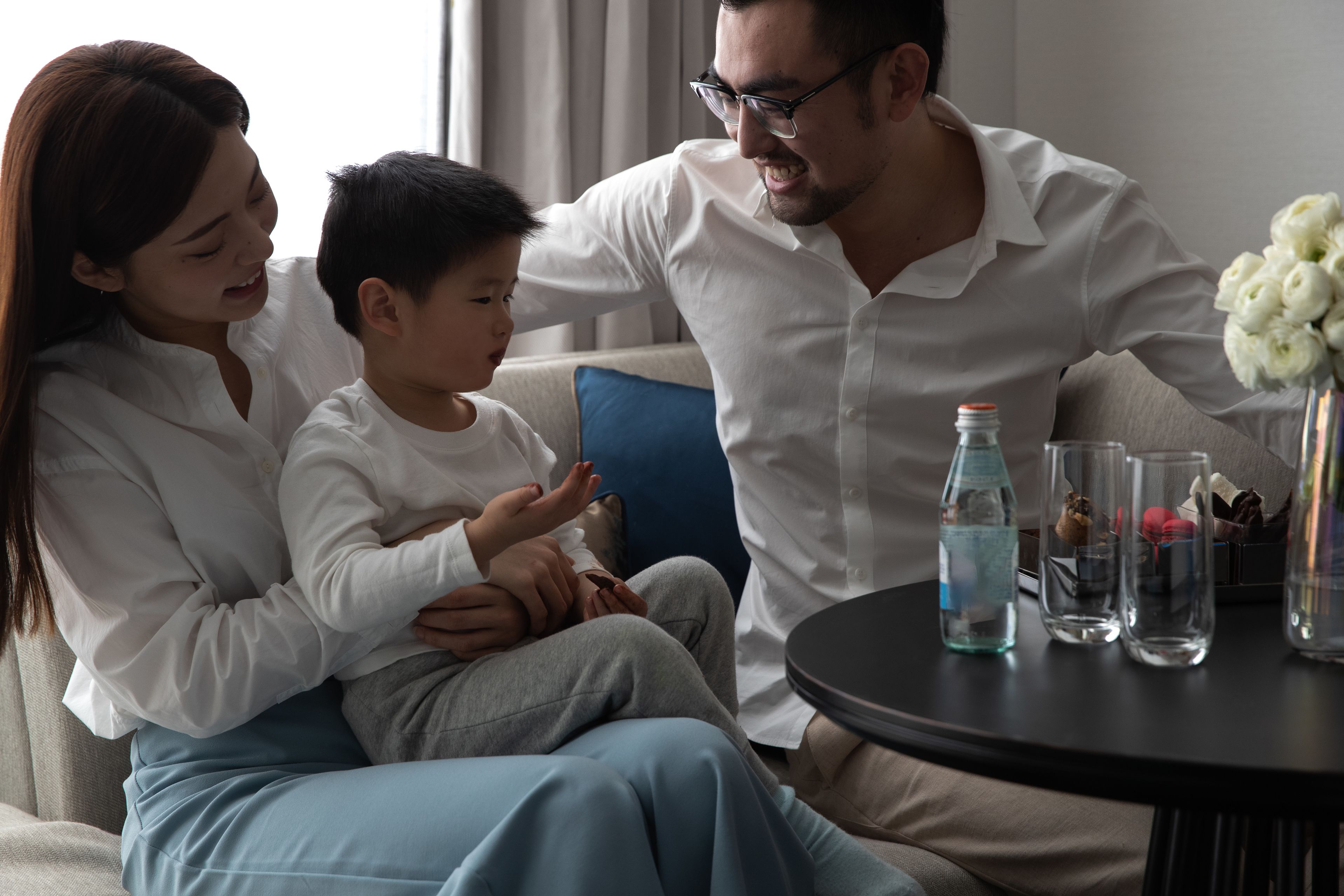 1 quarto, roupas de cama premium, edredons de pluma, frigobar