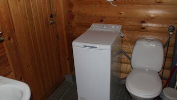 Villa, Sauna, Lakeside | Bathroom | Shower, free toiletries, hair dryer, soap